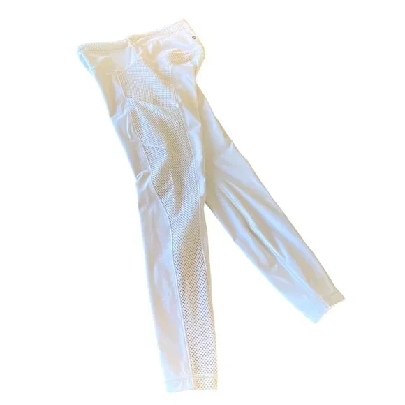 Lululemon Keep Score Tight 28" White Mesh Ventilation Legging *No size tag 8/10? - Picture 11 of 13